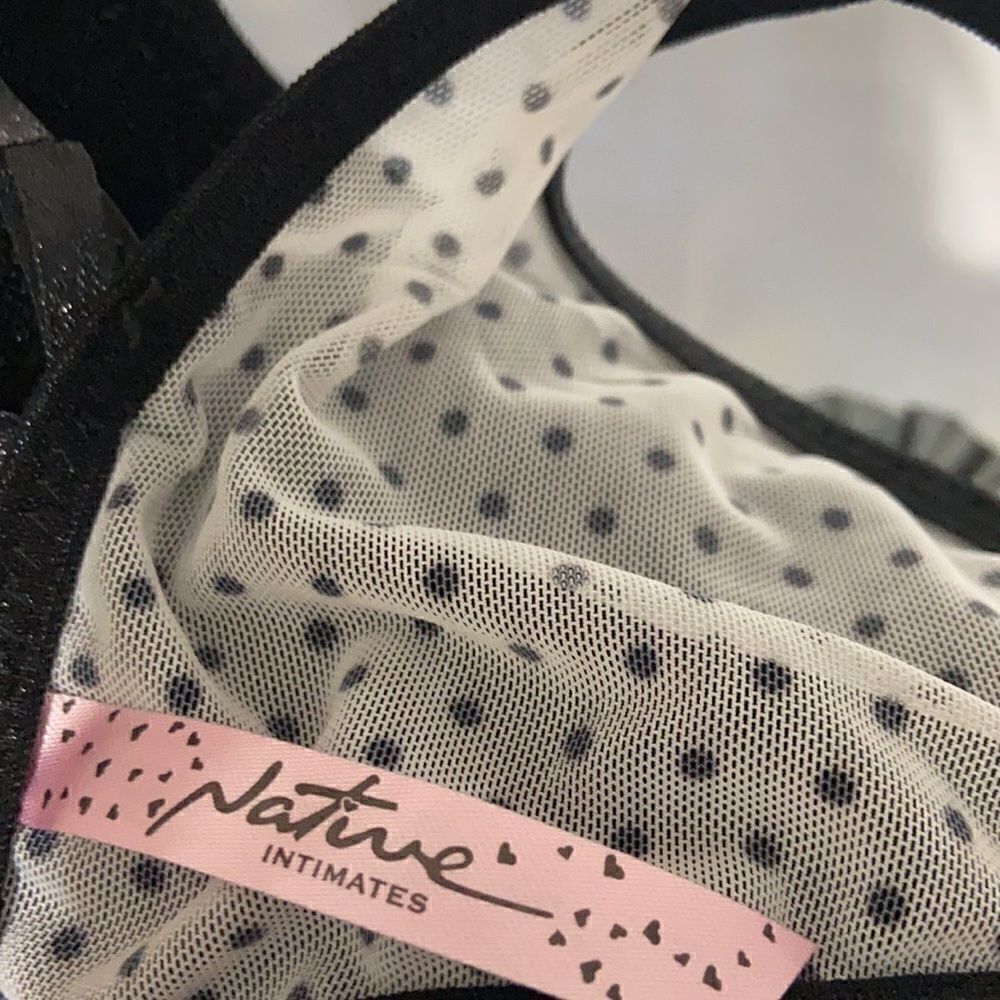 NWOT Black And white Nighttime intimates size 6‎ - Picture 8 of 9